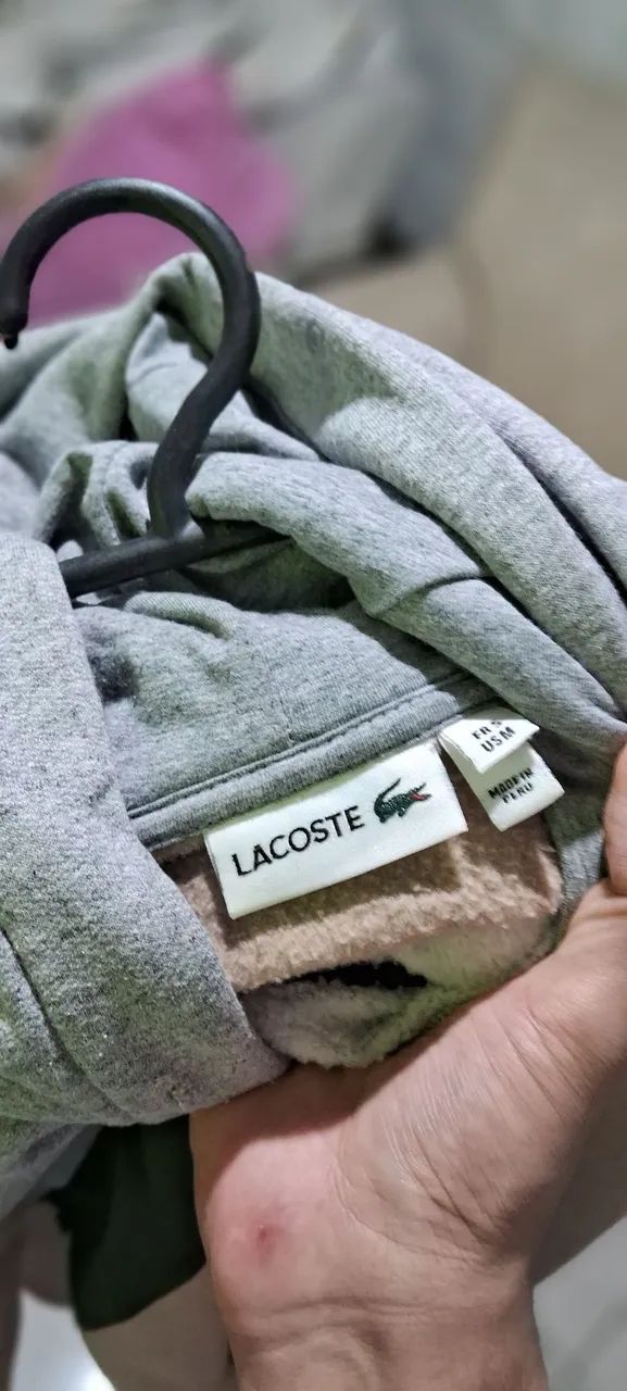 MOLETOM LACOSTE 3 CAPA - Foto 3