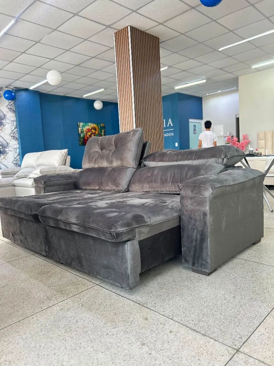 Sofá Modulado Retrátil e Reclinável  - Foto 4