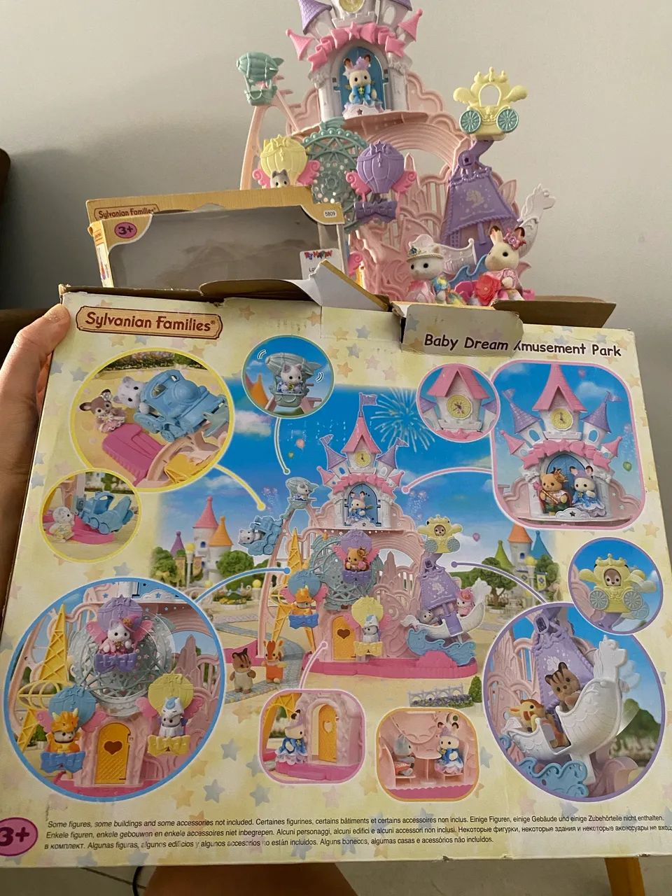 Brinquedo Parque Familia Sylvanian com Caixa - Foto 5