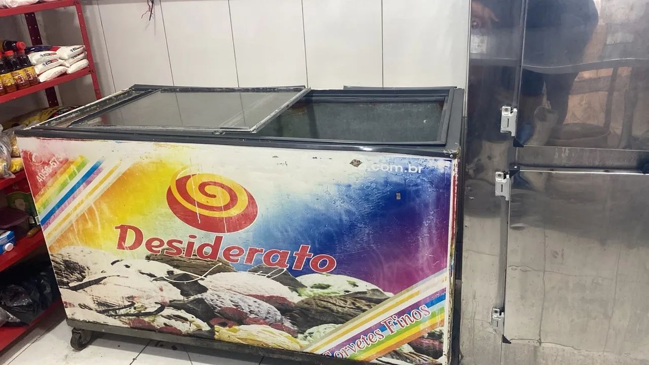 Freezer Horizontal porta expositora 220V - Foto 3