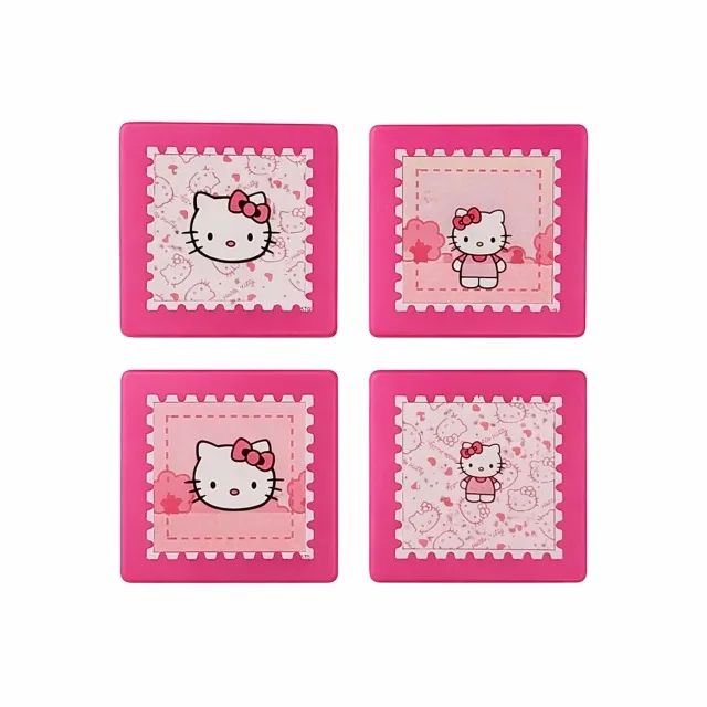 Hello Kitty - 5 Mini Blocos + Caixa Decorada E Mini Caneta - Foto 3
