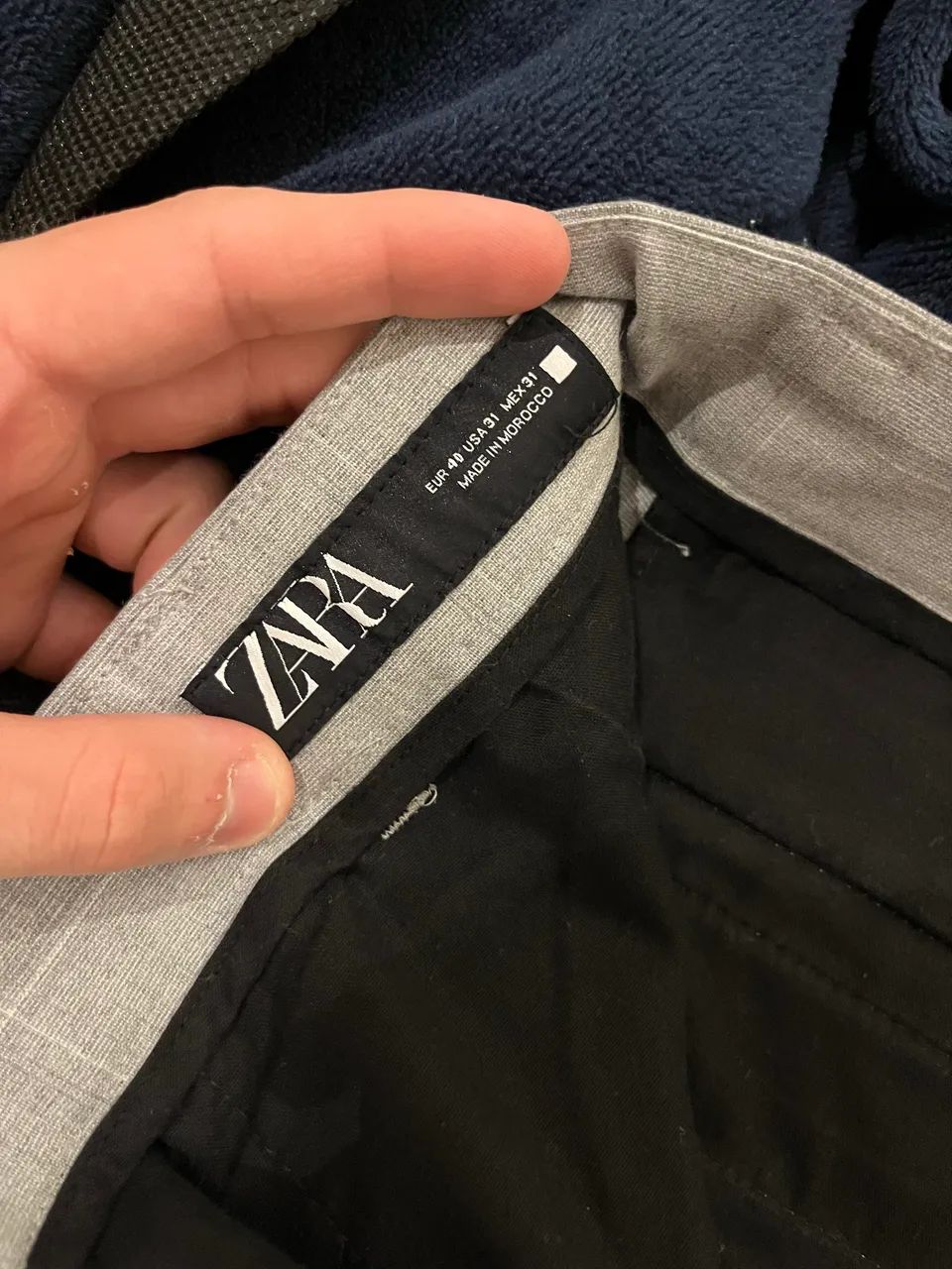 Calça alfaiataria Zara masculina  - Foto 2