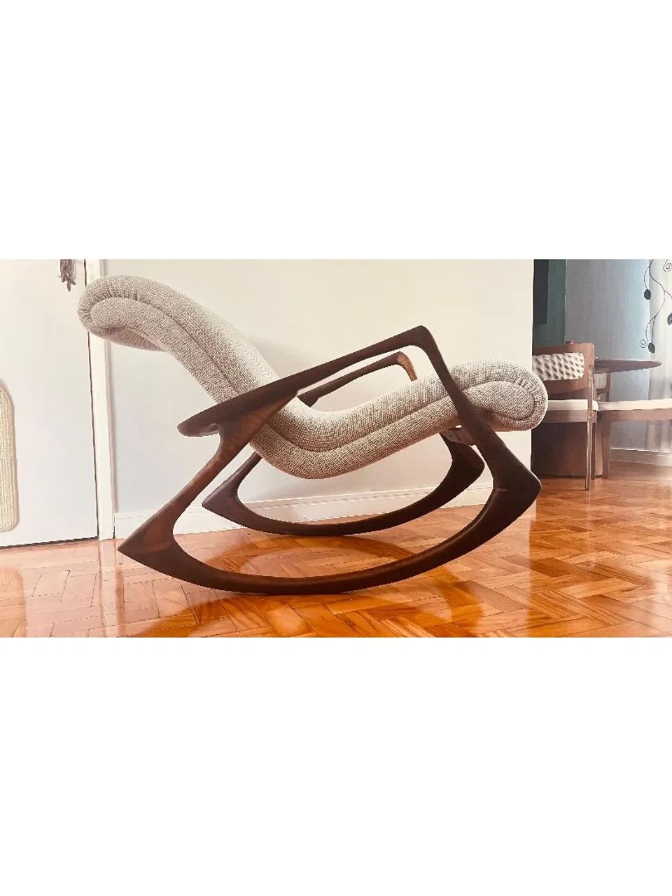 Poltrona Rocking Chair Vladimir Kagan - Foto 2