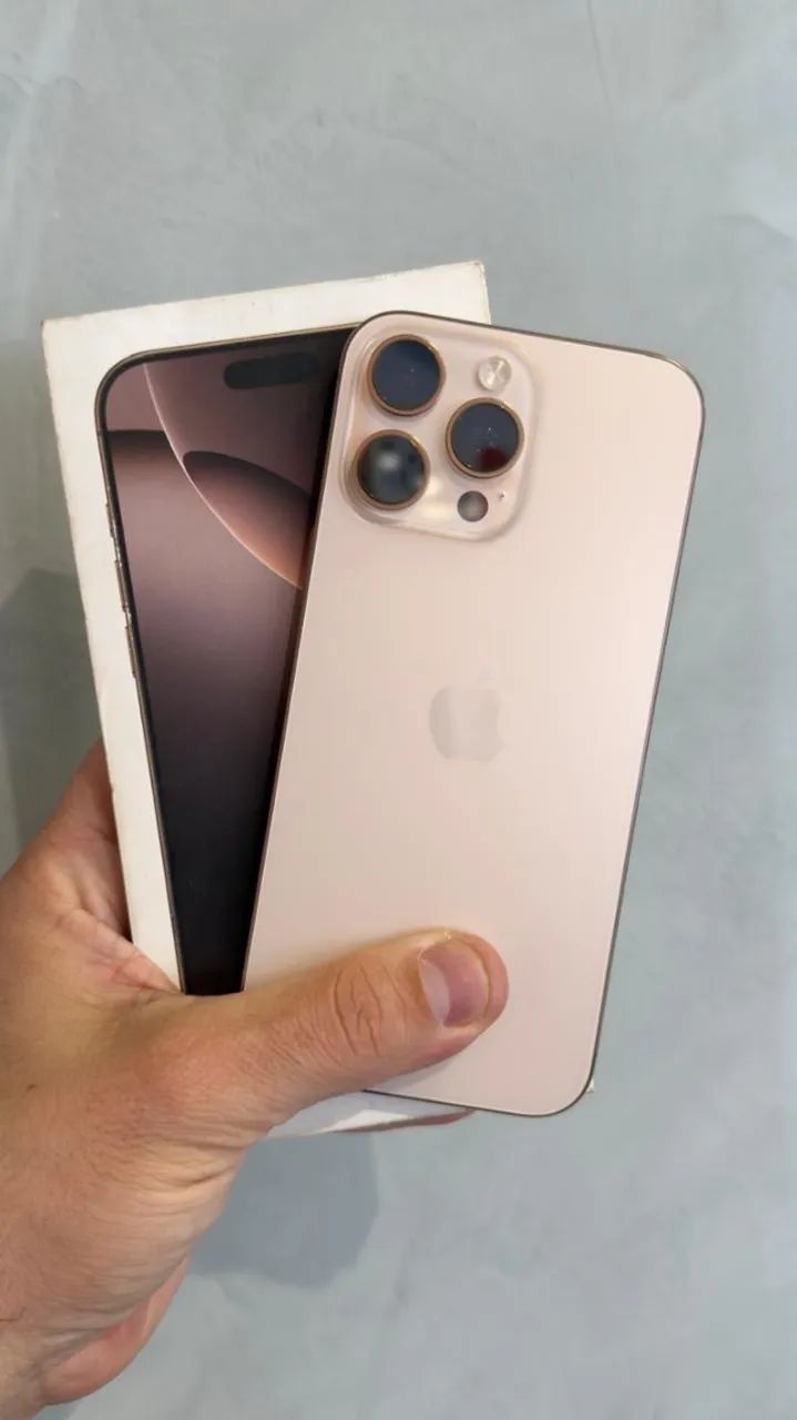 _IPHONE 16 PRO MAX 512GB DESERT 90% BATERIA TODO ORIGINAL _