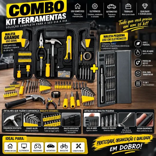 2 MALETAS, UM COMBO COMPLETO! - Foto 2
