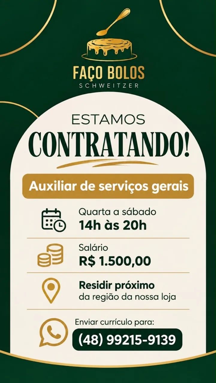 Vaga de serviços gerais  - Foto 2