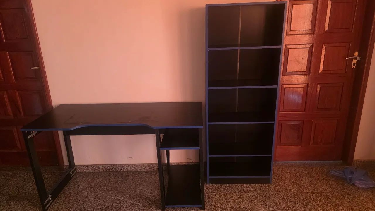 Estante e mesa de computador - Foto 2