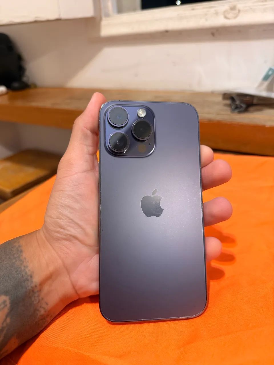 iPhone 14 Pro Max 256GB Roxo - NF e Impecável