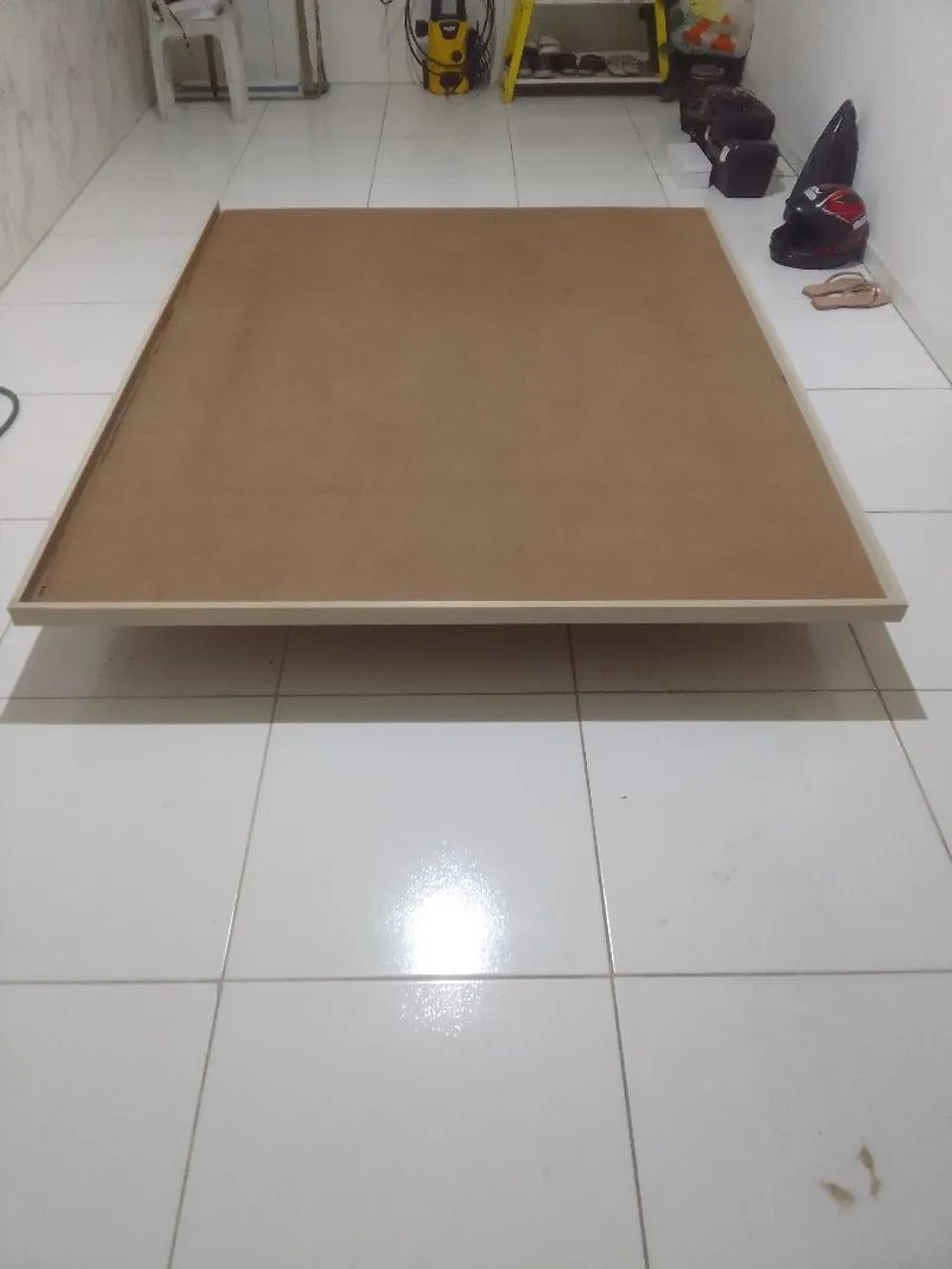 Base para colchão de casal madeira MDF - Foto 5