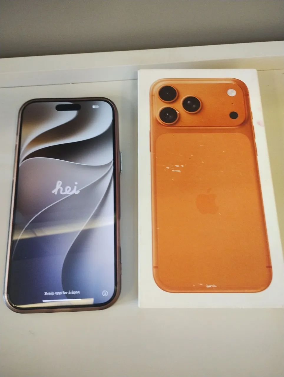 iPhone 17 com caixa e nota fiscal 8mil - Foto 4