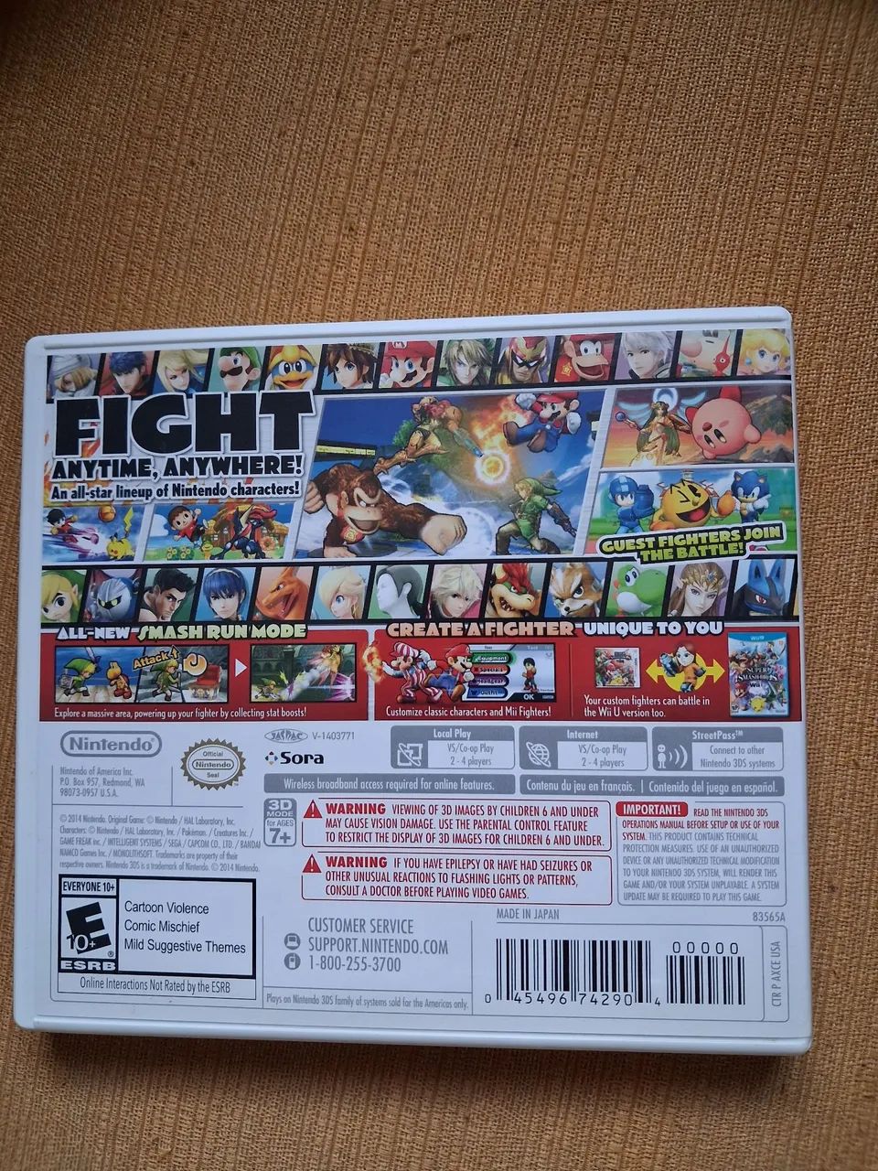 Super smash bros - nintendo 3ds - Foto 2