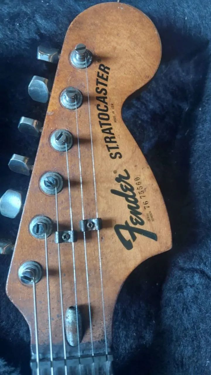 Fender Stratocaster 1976  EUA sunburst  - Foto 2