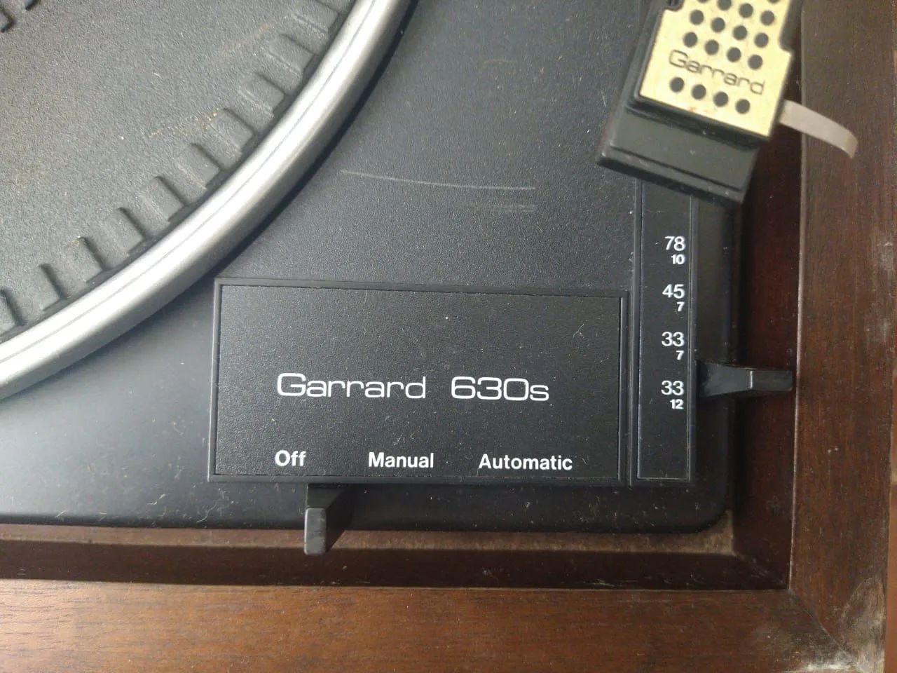 Toca discos Garrard 630s - Gradiente  - Foto 5