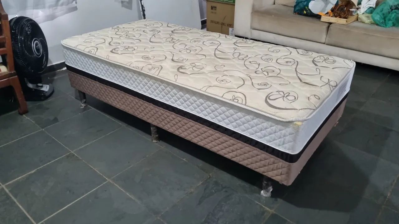 Cama box solteiro em ótimo estado - Foto 3