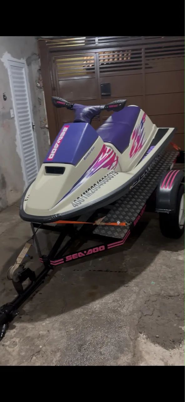 Jetski Seadoo SP 580 + Carretinha - Foto 5
