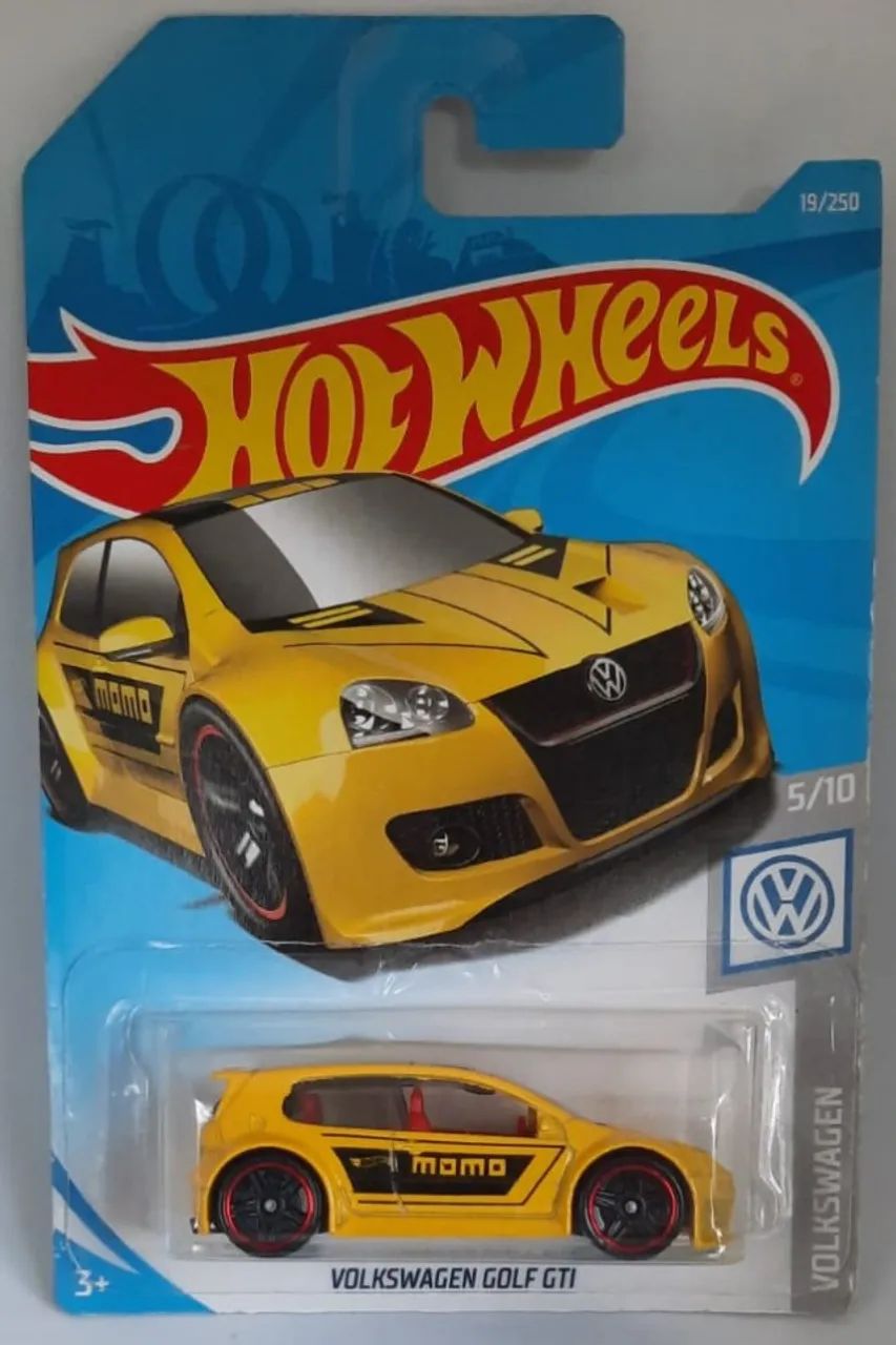 Hot Wheels Volkswagen Golf GTI Amarelo - 2017