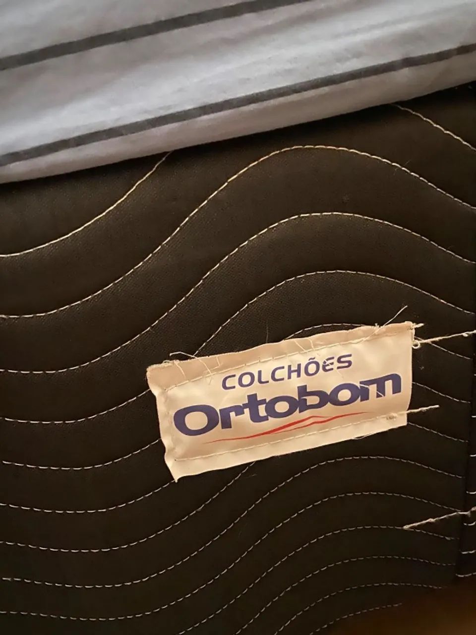 Cama box ortobom solteiro sem colchão  - Foto 3
