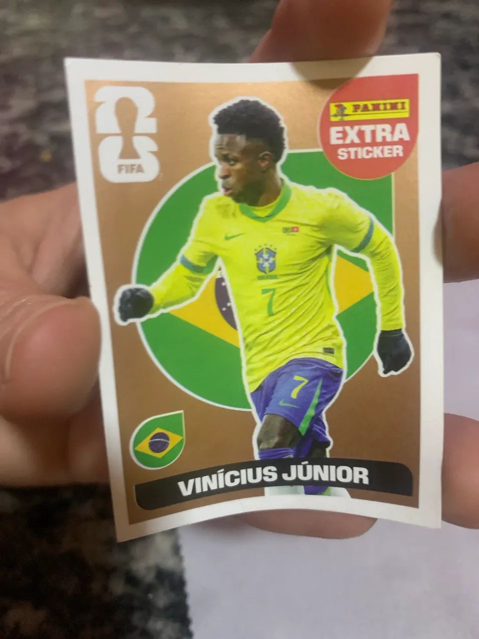 Figurinha Legend Vinicius Júnior Bronze