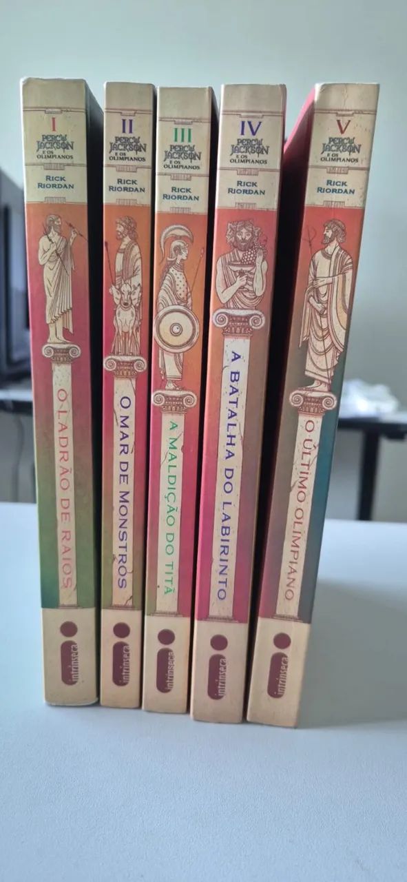 COLEÇÃO COMPLETA DE PERCY JACKSON e os olimpianos