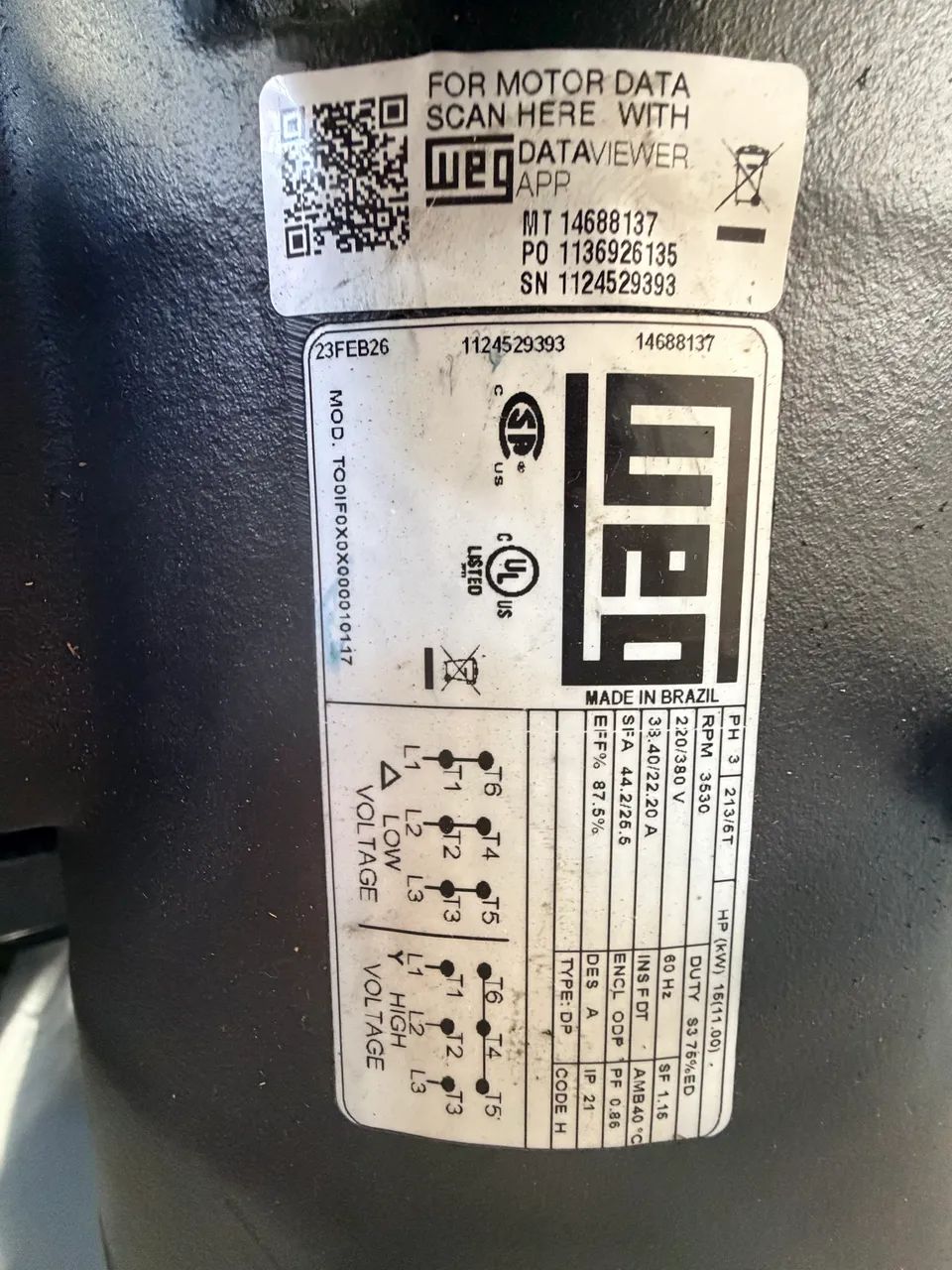 Motor 15cv