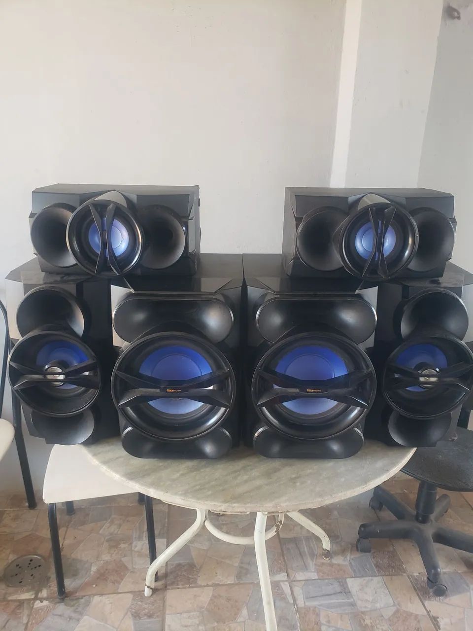 caixas mini sistem philips 