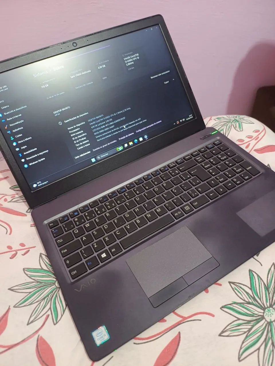 Notebook Sony vaio i3