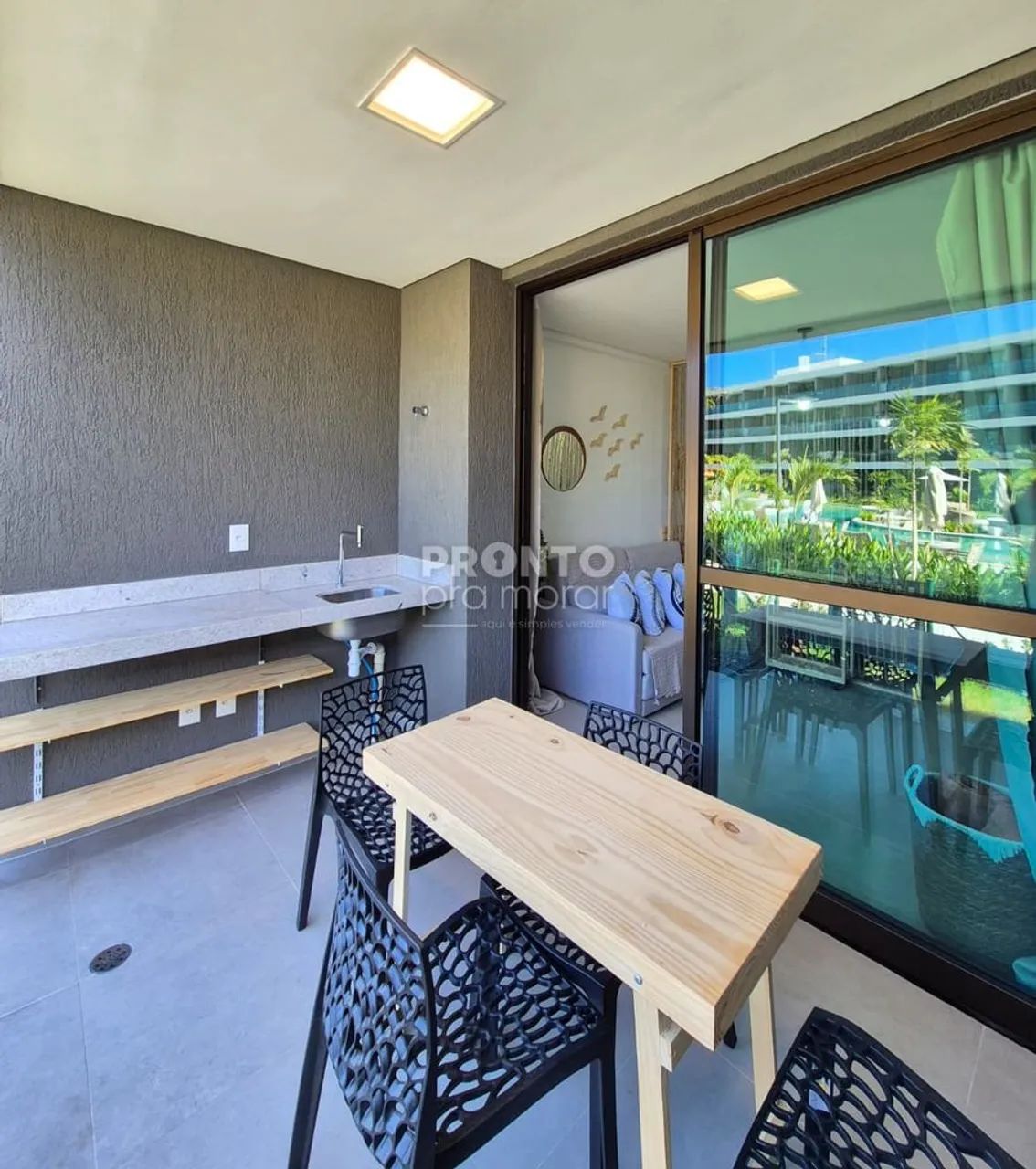 Apartamento com 1 quarto em Muro Alto