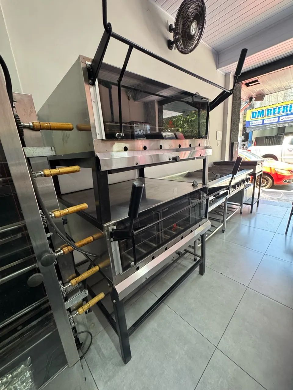 Forno duplo a gás 