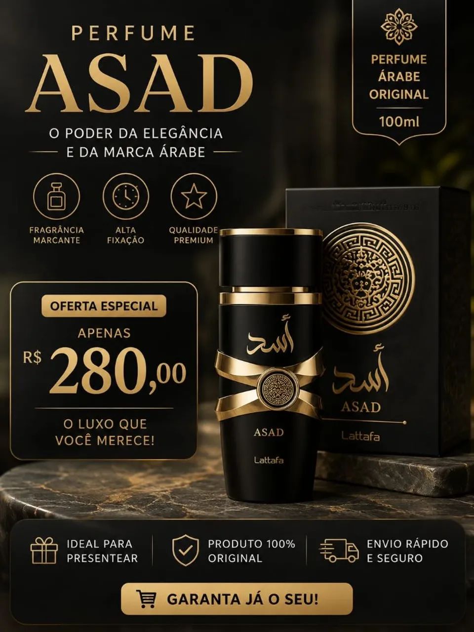 Perfume Asad original 