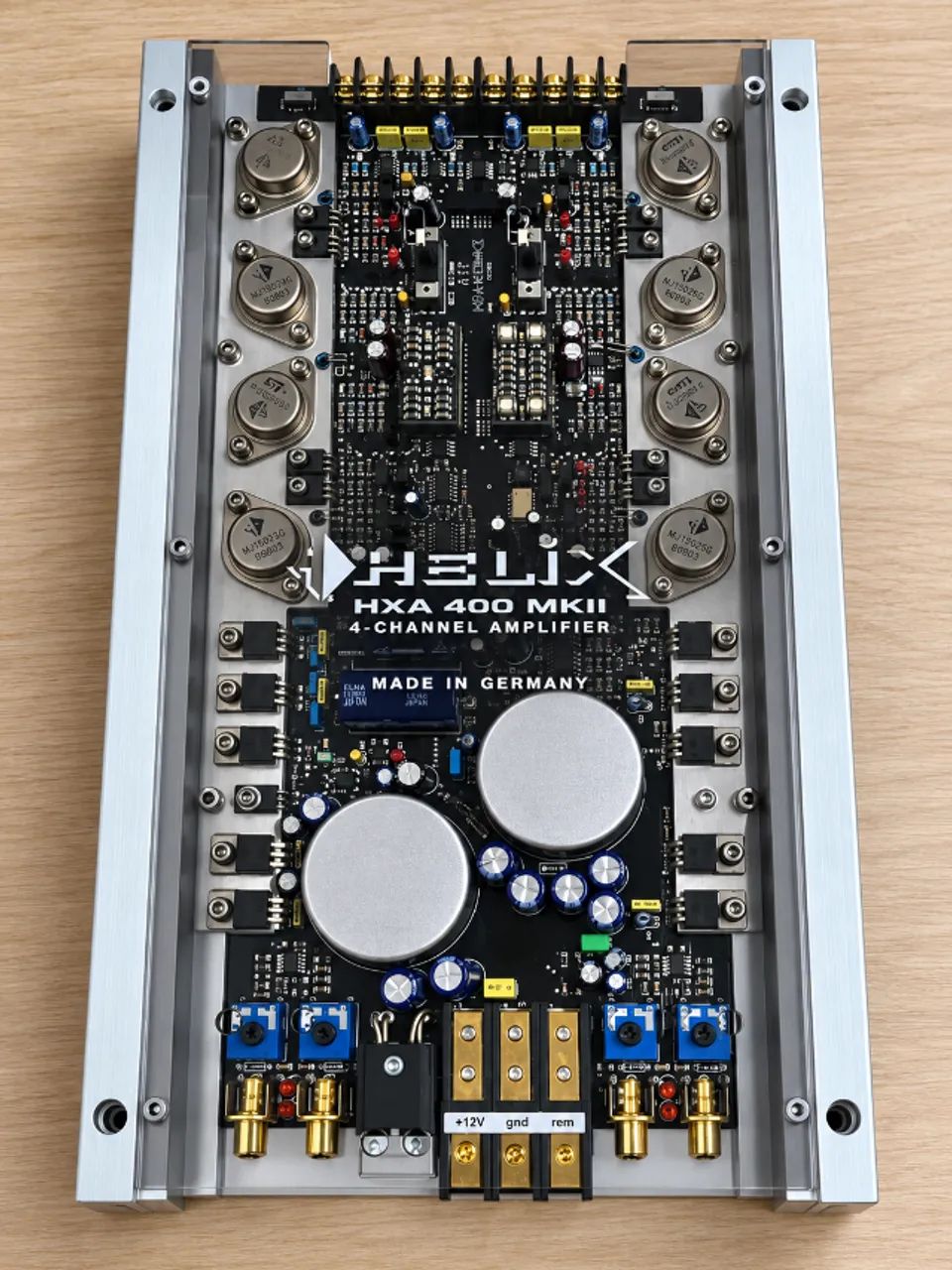 Amplificador Helix HXA 400 MK2 - Módulo de Som Automotivo High-End (4 Canais) - Foto 2