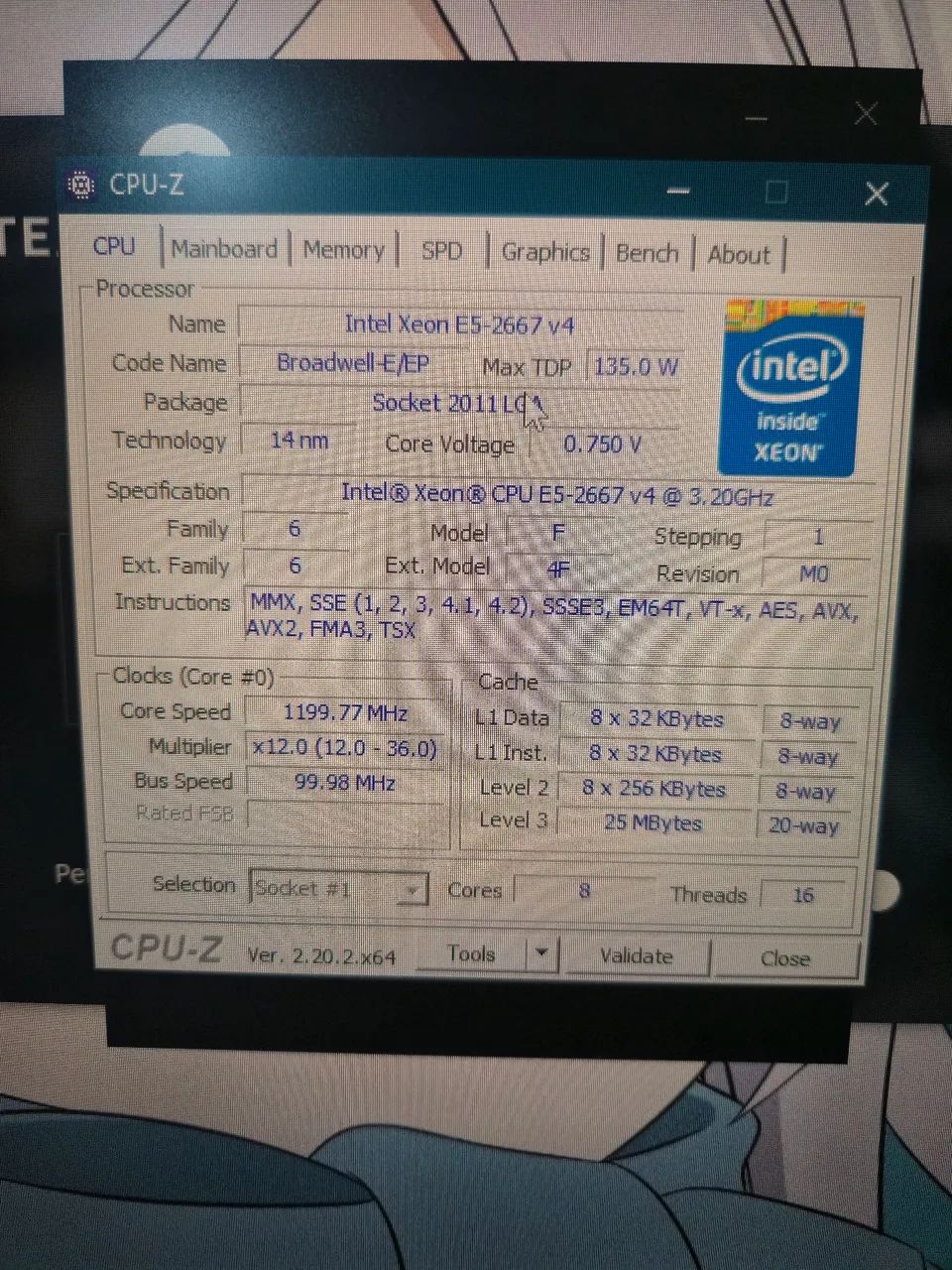Kit Xeon E5 2667 v4 + 24 GB de ram ddr4  - Foto 2