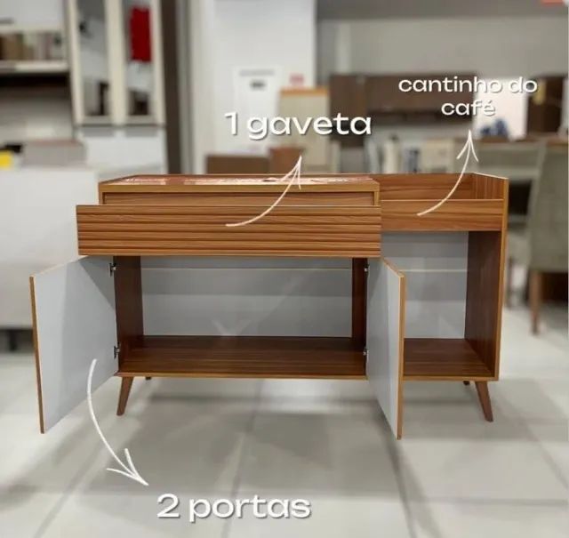 Buffet Nova York em MDF - Foto 5