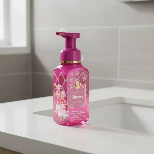 Sabonete Espuma Mãos Disney Aurora Bath & Body Works - Foto 3