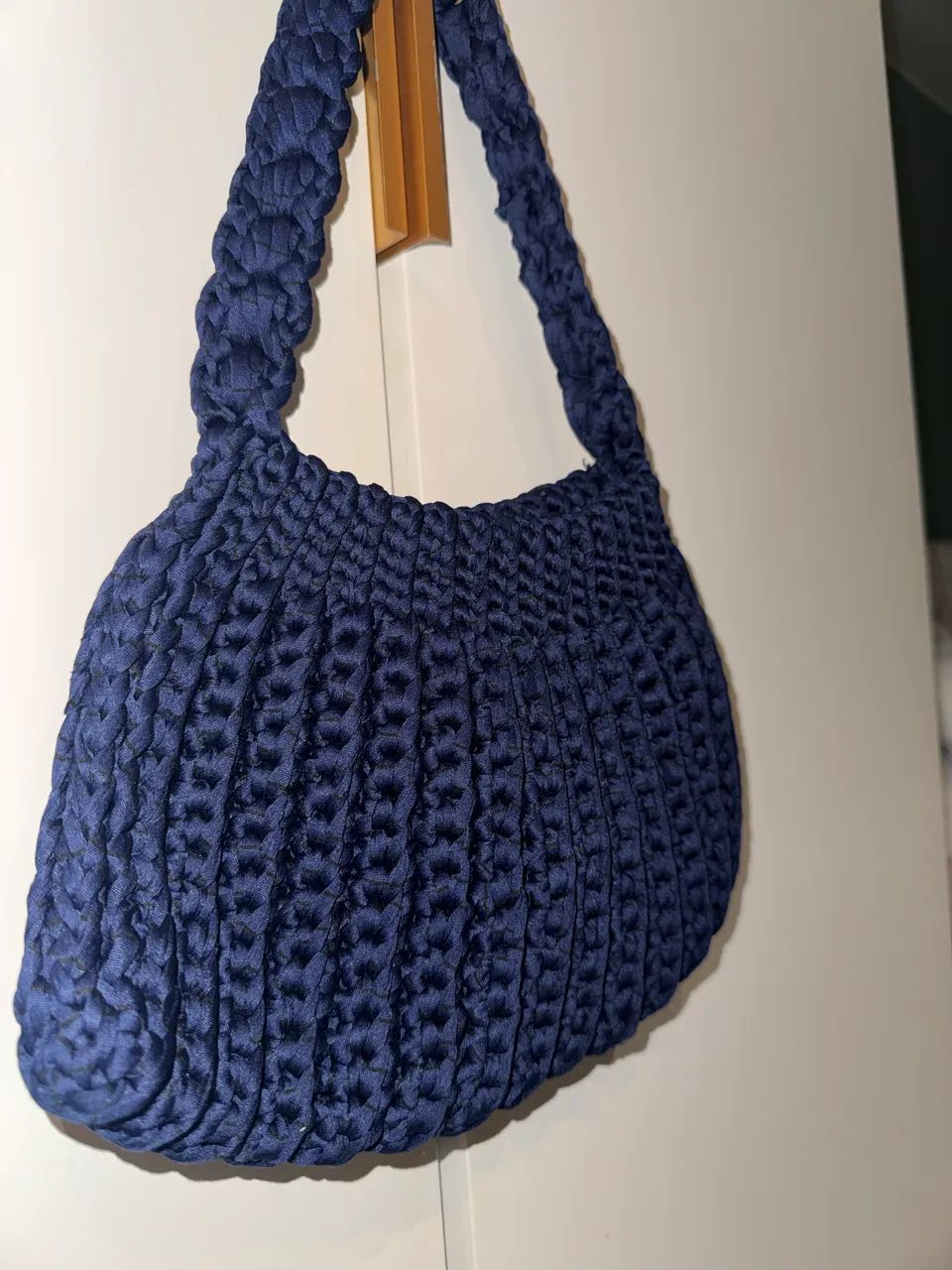 Bolsa feita a mão , crochê  - Foto 3