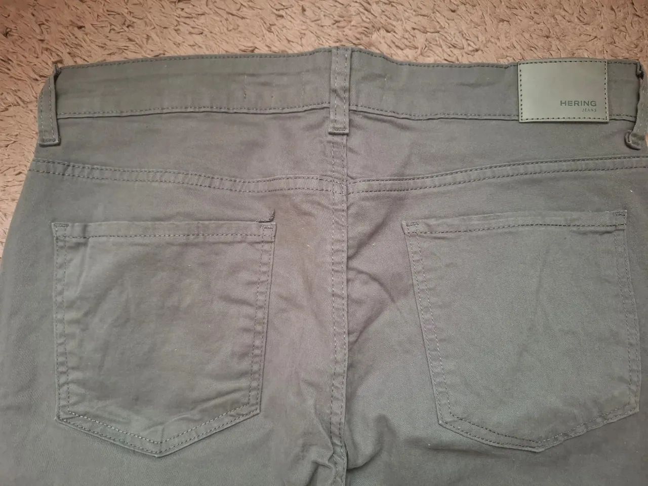 Calça sarja cinza - Foto 4