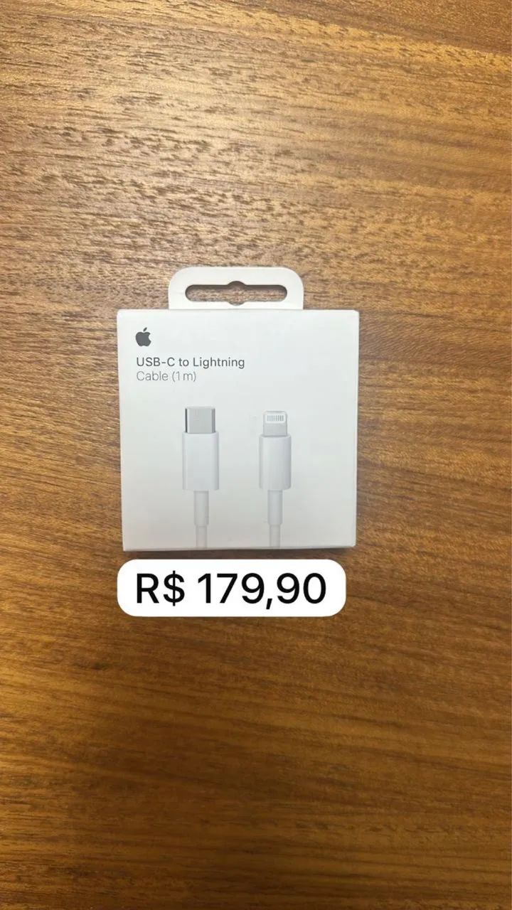 Cabo Apple USB-C para Lightning (1 m)