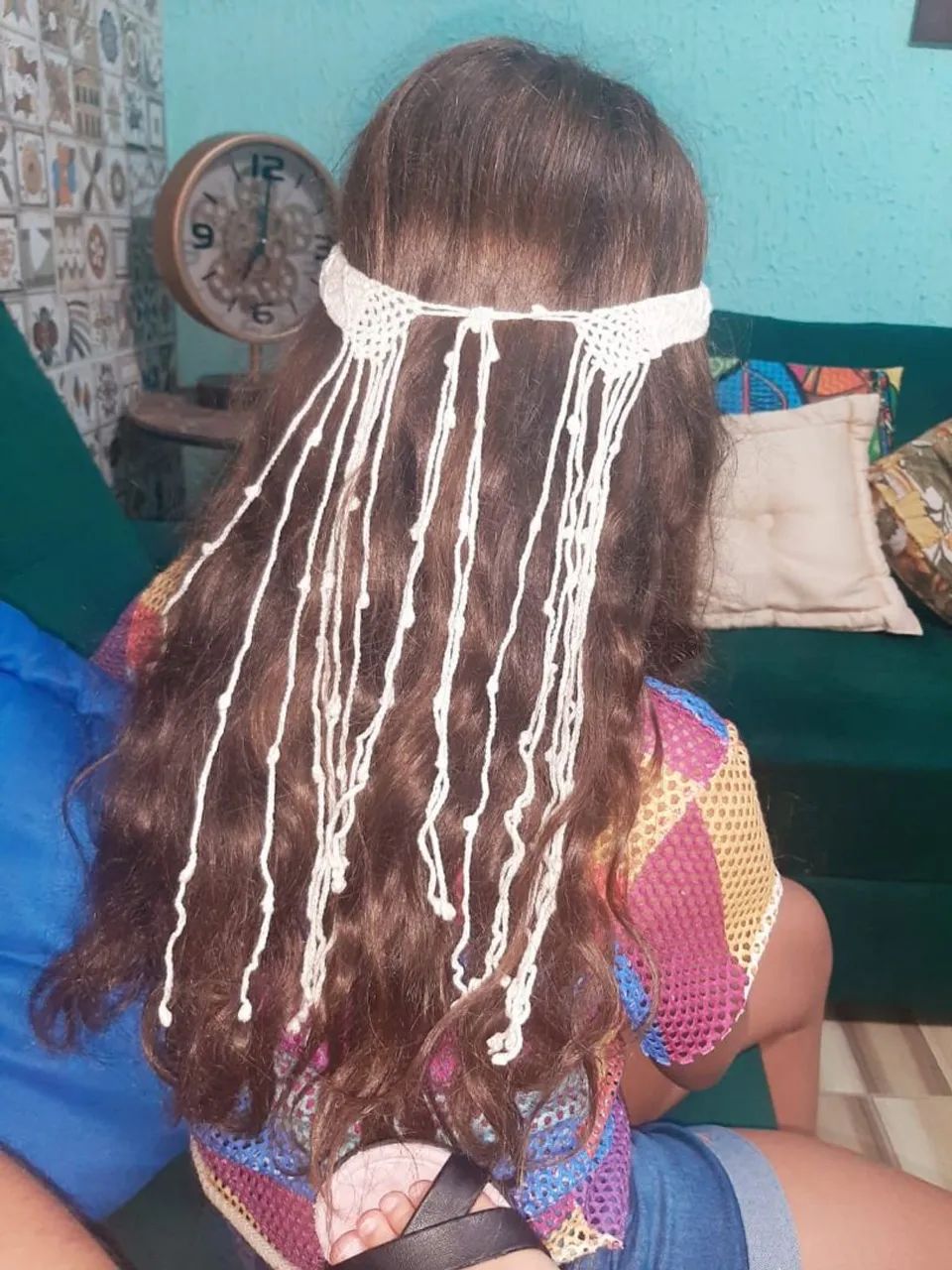 Enfeite para cabelos 