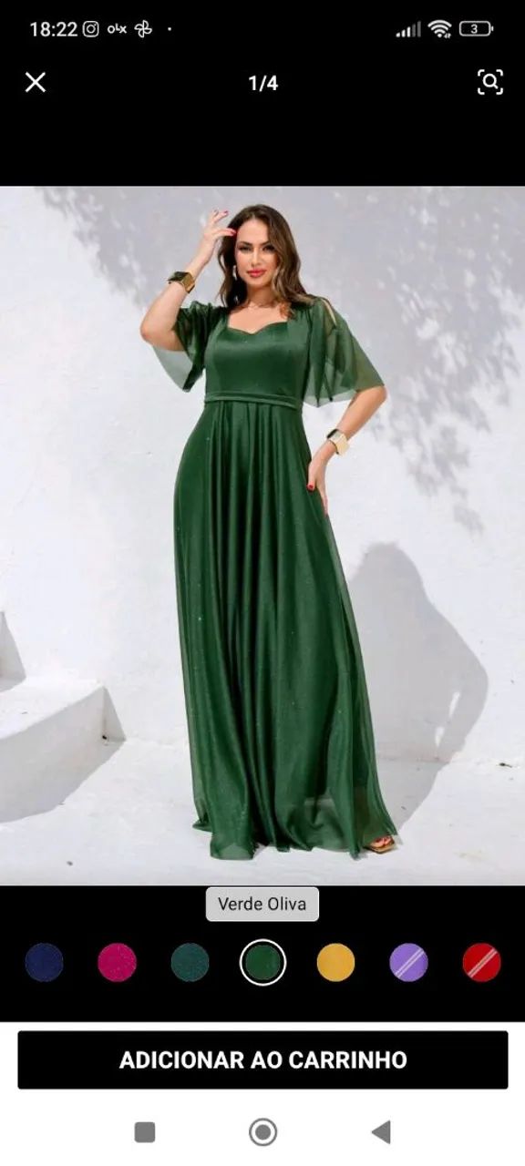 Vestido de festa (Plus Size) - Foto 2