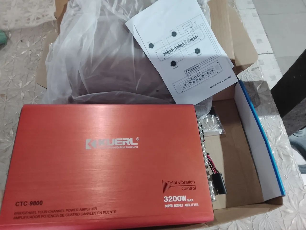 Módulo kuerl 3200 rms + mp5 e-tech - Foto 2