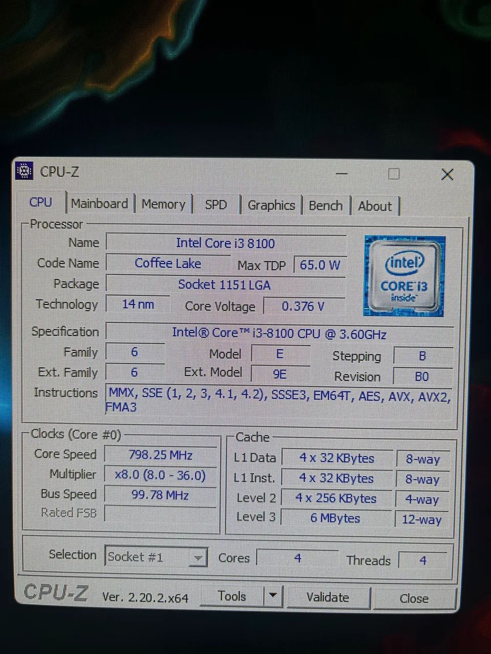 Kit i3 8gen + placa mãe Top - Foto 3