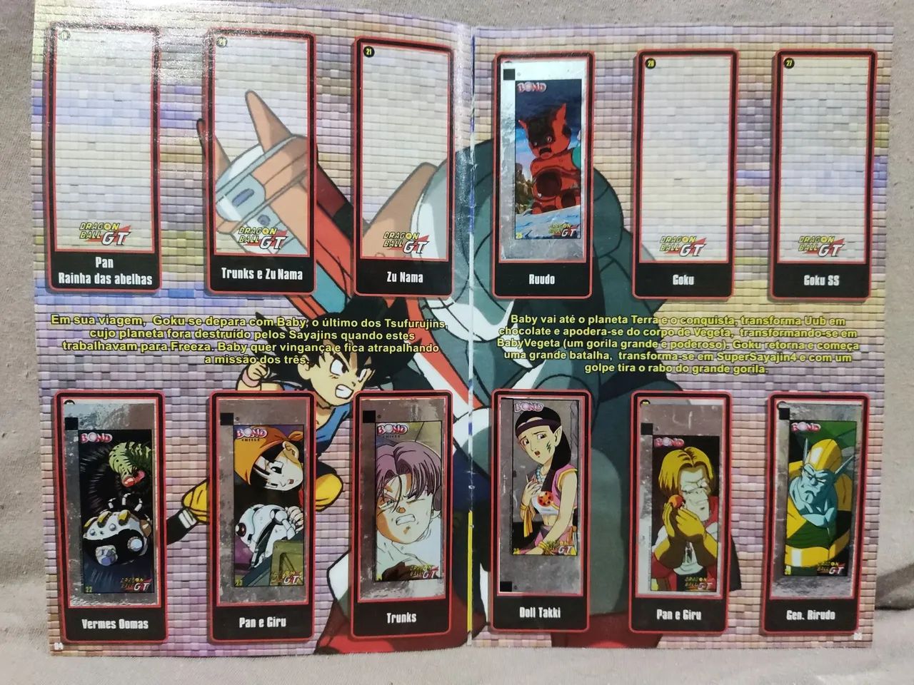 Álbum Bond Chicle Dragon Ball GT - Foto 4