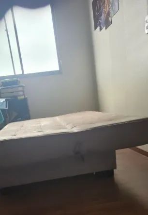 Sofa Cama marrom 1,80 - Foto 3