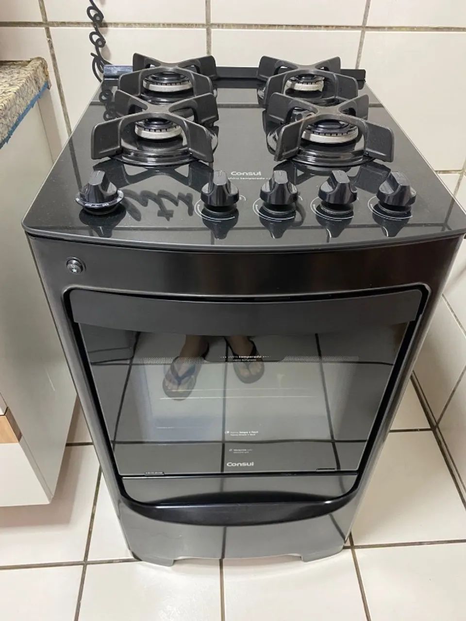 Fogão 4 bocas Consul