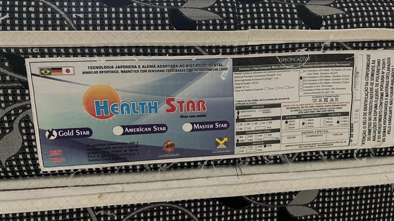 Cama Queen (massageadora com defeito) - Foto 4