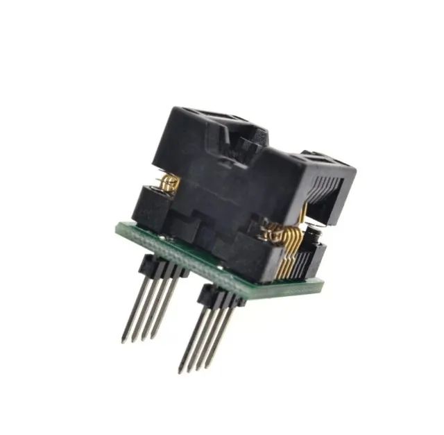 Adaptador Smd Soic8 Sop8 Para Dip8 Eprom 200mil - Foto 3