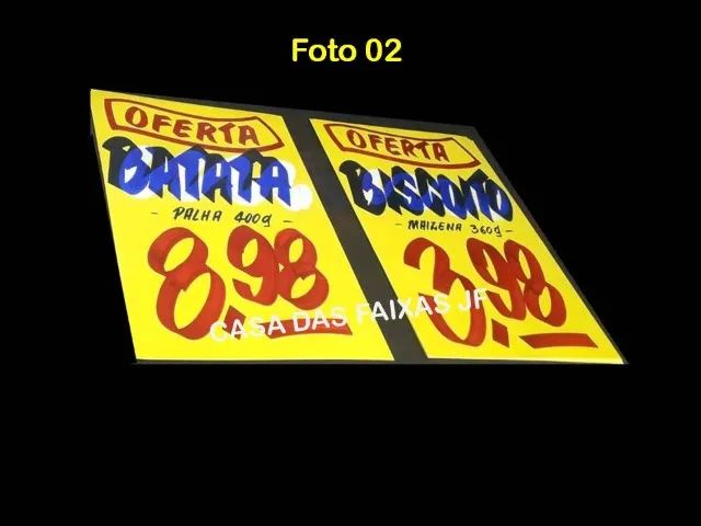 Cartaz de Oferta Amarelo - Foto 2