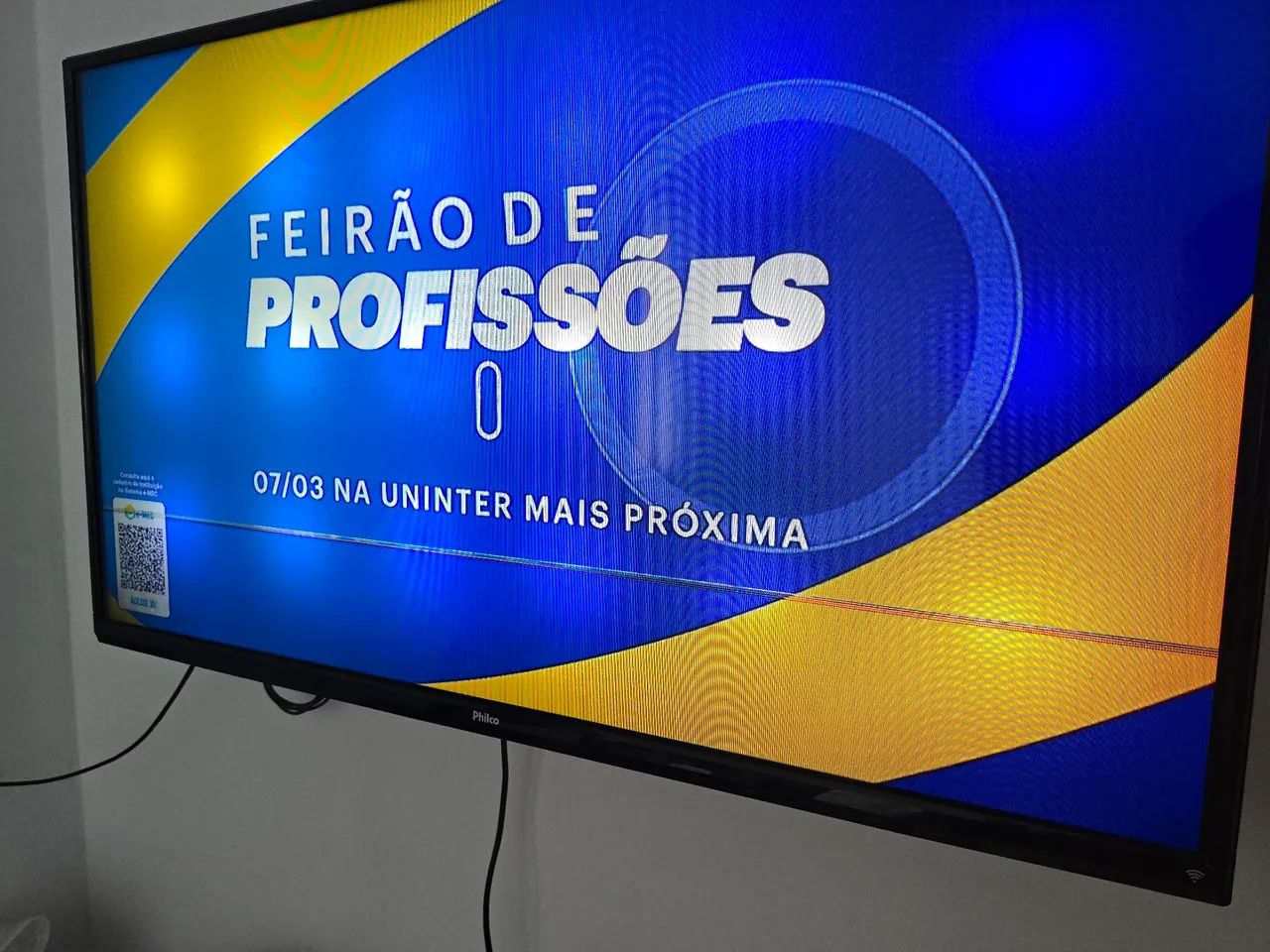 Tv Philco 40 polegadas com pequeno Defeito - Foto 5