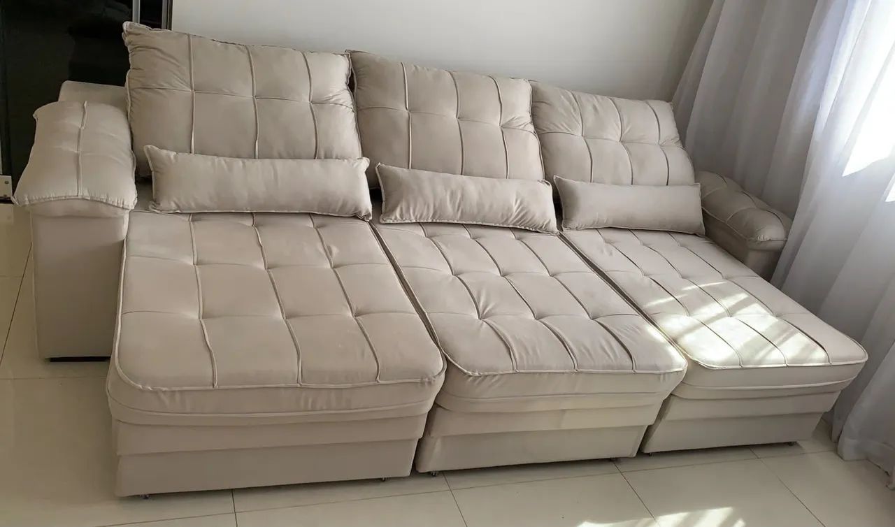 Sofa retratil / reclinavel  2.90 cm  - Foto 2