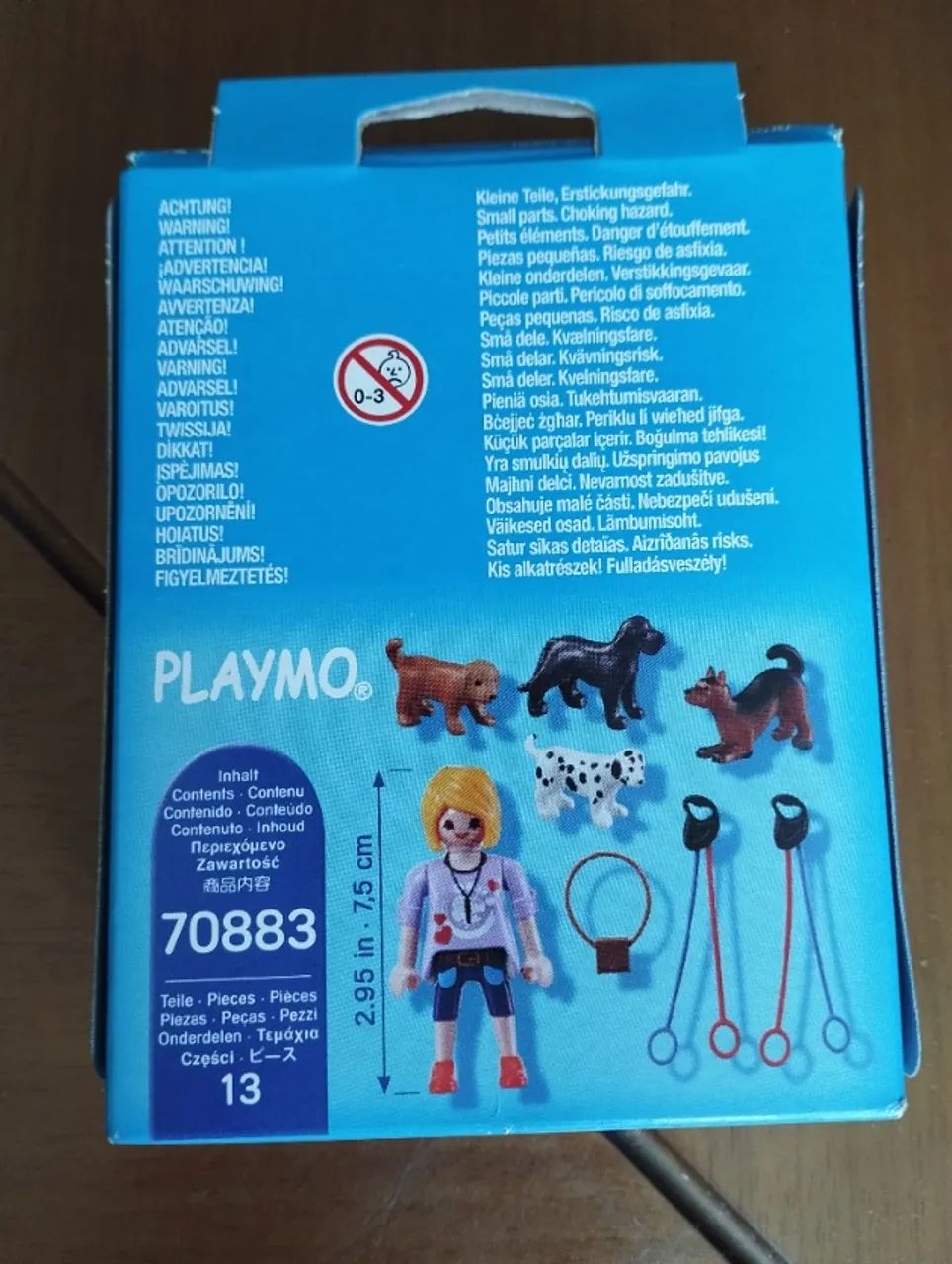 Playmobil Cuidadora Dogs 70883 - Foto 2