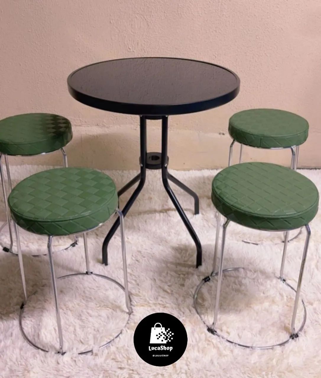 Jogo de Mesas com Banquetas (ENTREGA GRÁTIS) - Foto 5